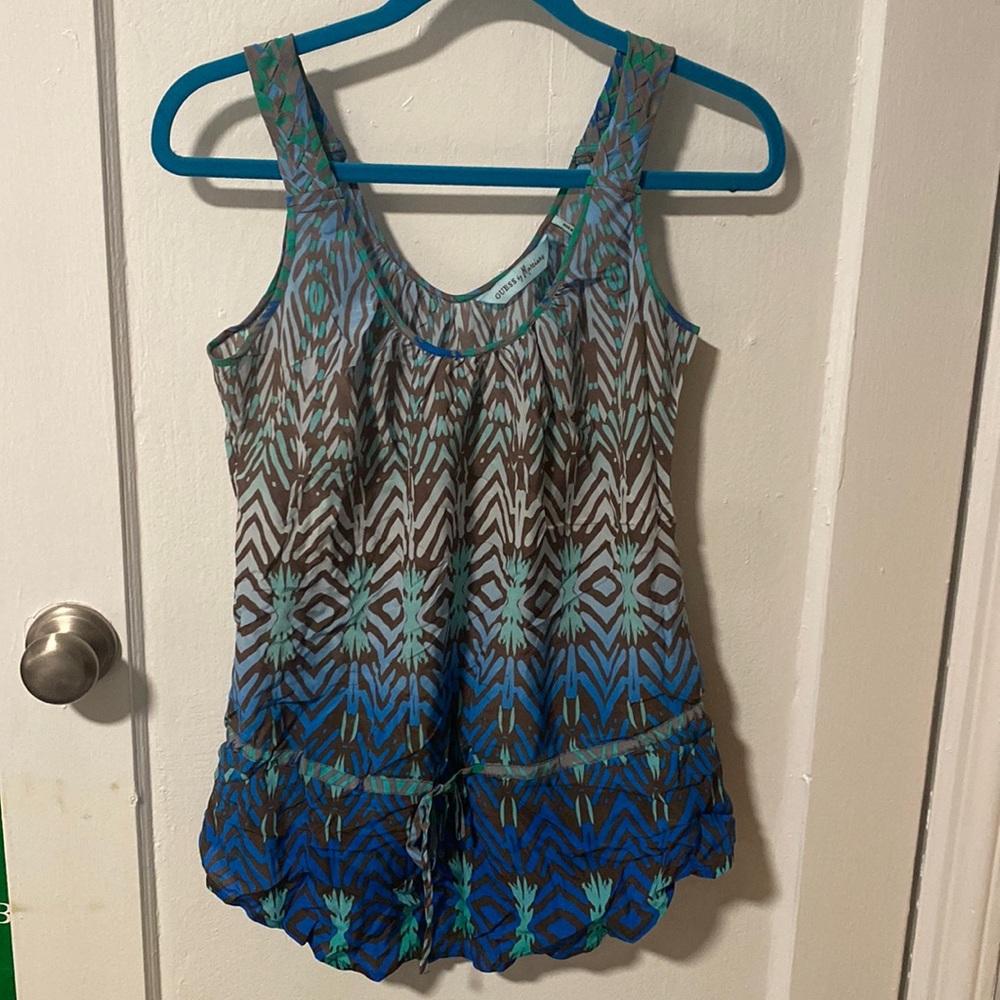 GUESS, Blues, Silk, Tank
